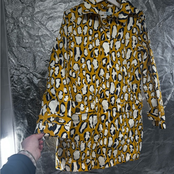 Boden rainmac long animal print water resistant rain jacket 6 - Picture 13 of 13